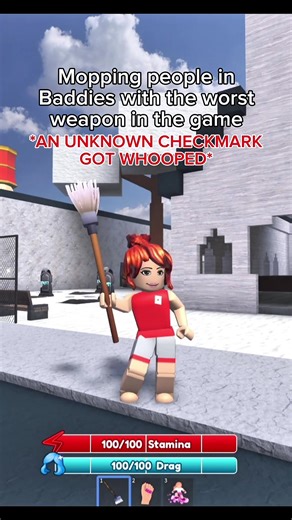 THIS CHECKMARK WAS SO BAD | Mopping People In Baddies With The Worst Weapon In The Game | #roblox #robloxfyp #robloxbaddies #baddiesroblox #fyp