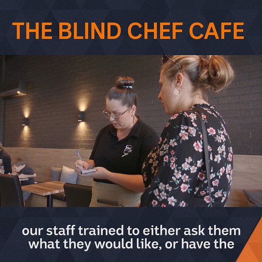 When chef Craig Shanahan was left legally blind from a brain tumour, he found out just how challenging navigating a cafe can be. So, he set out to create a space that would not only help himself - but make others feel more comfortable. | ABC The Drum