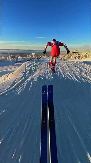 GoPro | Ski Cross Racing POV 🎬 Noah Lubasch #Shorts #Skiing