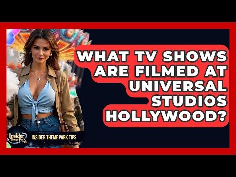 What TV Shows Are Filmed At Universal Studios Hollywood? - Insider Theme Park Tips