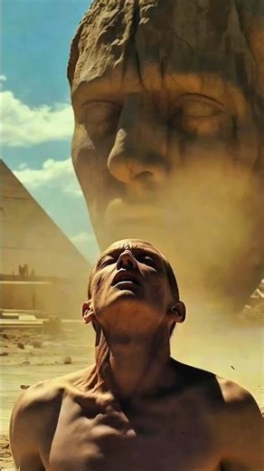 “After the lift, legends breathe.”#cadamitologia #ai #giants #desert #egypt #pyramids #alien #fyp