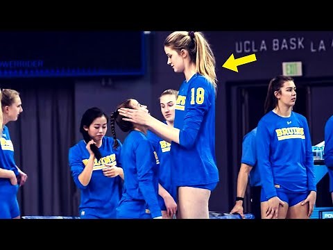 You Won't Believe How Tall is This Volleyball Player !!!