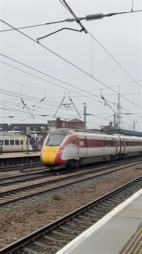 LNER Azuma Class 801 Passing Doncaster