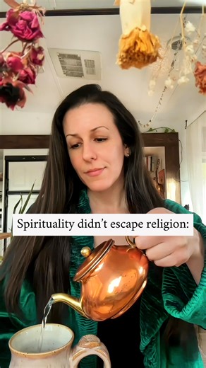 Stella Porta ⚭ Founder of 𝙃𝙤𝙣𝙚𝙮𝙬𝙤𝙢𝙗 on Instagram: "Not all control looks like restriction. Some of it looks like guidance. Across history, systems rarely need to eliminate a source of knowing outright. They only need to position it as something that requires mediation. Once interpretation is outsourced, authority follows. This is why discernment matters more than belief. Not because there is a single “correct” framework to adopt, but because every framework teaches you where to place yo