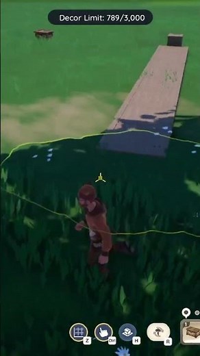 How to place a yardwork terrace out of bounds in Palia (Switch Friendly) #palia #cozygaming