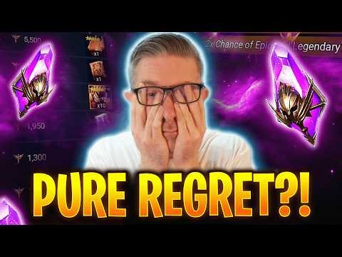 MASSIVE MISTAKE?! PAINFUL Void Shard Pulls For Champ Chase | Raid Shadow Legends