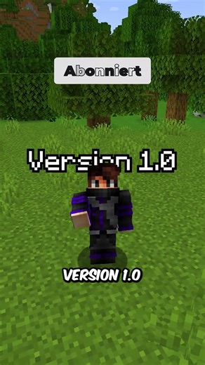 Was war die allererste Struktur in Minecraft?