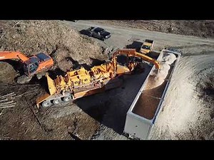 CBI 7544 Flail Debarker & Disc Chipper