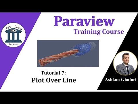 How to plot profiles over line in Paraview? | Paraview Tutorial 7