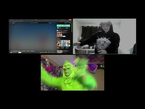 kravy dances with the grinch