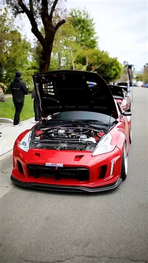 | Full Varis Arising II body kit, Varis vented front fenders set, Varis cooling hood bonnet, Varis GT rear wing spoiler, lowered on full Air Lift suspension/LMGT3 Nismo wheels installed on our client Joe's Nissan 370Z NISMO. Car also equipped with our exclusive TrackArt 4pt bolt-in cage, Craft Square mirrors and Powerhouse Amuse R1 titan STTI exhaust. ➟ We are your #1 source for all Authentic parts! Contact us or visit our website today for all your performance upgrades! We ship Worldwide✈️🌎 __