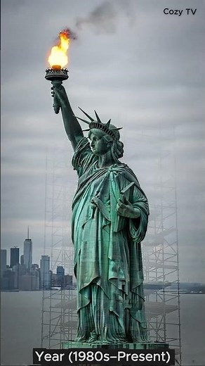 Statue of Liberty Then and Now | 360° Historical Evolution