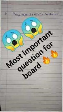 🥶most important pyq maths🔥🔥| class 10#maths #shorts