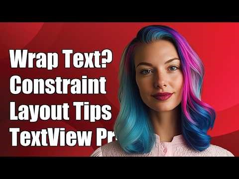ConstraintLayout: Is it possible to make TextView to wrap the text when gets too long?
