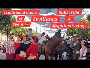 "Sevillanas: Traditional Spanish Dance from barcelona | Flamenco Culture of Spain 🇪🇸" #travel #vlogs