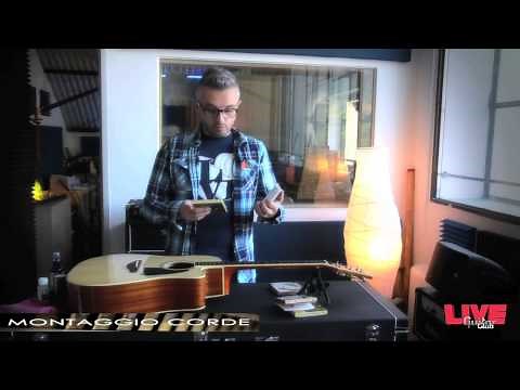 Come cambiare le corde alla chitarra acustica - Video tutorial