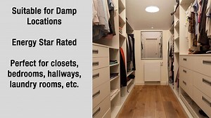 Commercial Electric 10 in. Oil Rubbed Bronze Closet Light w/ Pull Chain LED Flush Mount Ceiling Light 900LM 12W Bright White 4000K (4-Pack) 564221420-4PK