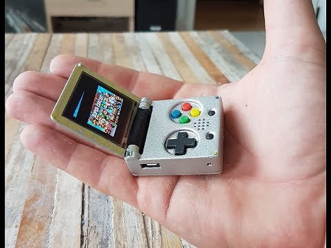 Keymu Demo - open source keychain-sized gaming console