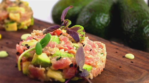 Avocado and Tuna Tartare, A Fresh and Flavorful Appetizer