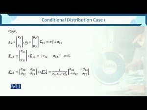 Conditional Distribution Case 1 | Multivariate Analysis | STA633_Topic045