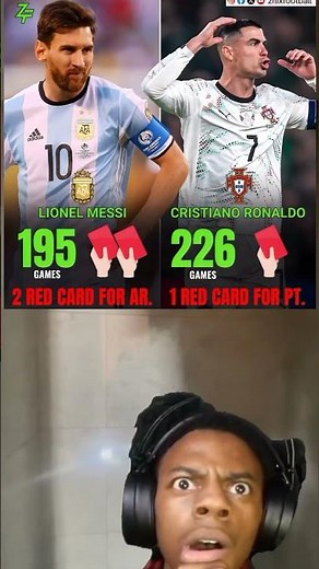 Messi received his first red card in his first match for Argentina #football