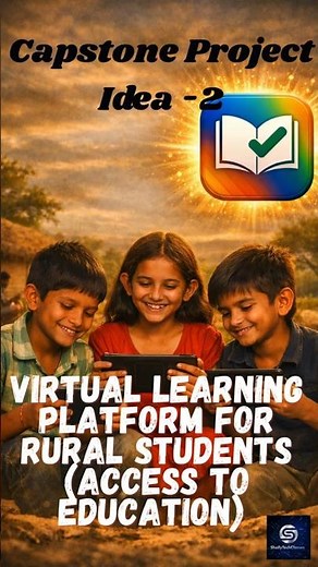 Virtual Learning Platform for Rural Students|Capstone Project Idea class 11 & 12 AI lPython project