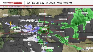 First Alert: Nice, brief blast of rain and snow with tonight's cold front! | CBS Colorado