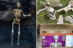 Home Depot’s viral Halloween skeleton quickly sells out before summer as social media users sound off