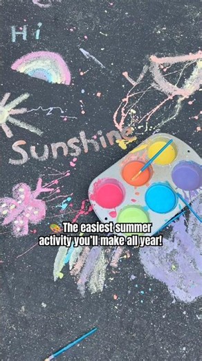 🎨 DIY Chalk Paint with Just 2 Ingredients! 🌈☀️ #Shorts #YTShorts