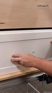 Installing Drawer Fronts Just Got Way EASIER #drawers #drawerfronts #betterbuilder #tips #woodworkingtools | MWA Woodworks