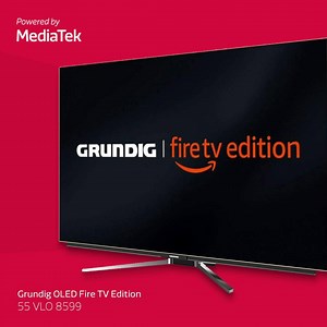 Introducing Grundig OLED Fire TV Edition with Hands-Free Voice Control powered by MediaTek. Go hands and remote free with the power of Alexa and MediaTek. Use the voice remote to transform the way you experience TV by simply saying, instead of pushing buttons or tapping. Ask for the sports updates, latest news, control compatible smart home devices, and more. Experience image brilliance with OLED technology for infinite color contrast, perfect black values and exceptional clarity. The latest in 