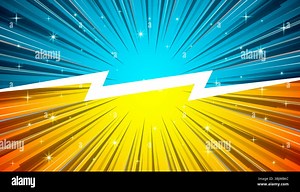 Comic book versus background. Pop art style vector illustration Stock Vector Image & Art - Alamy