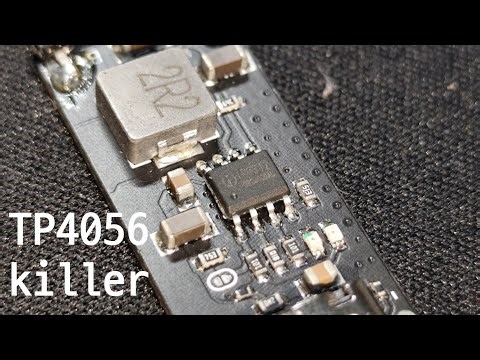 TP4056 is dead! use this instead: IP2312 review