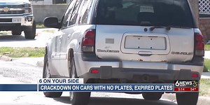 Why are there so many cars in Omaha without license plates?