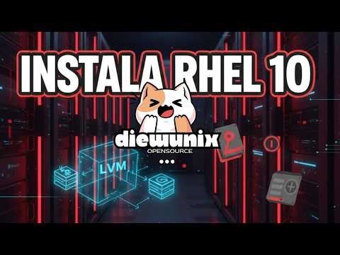 Instala Red Hat Enterprise Linux 10 desde CERO | LVM paso a paso (Guía SysAdmin)
