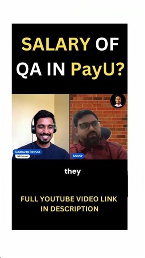 Salary of QA in PayU | Salary of Software Tester | Salary of QA Automation Engineer