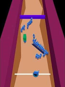 ORCA (RVO2) Crowd Simulation Algorithm Enhanced With Swept Collision Obstacles.