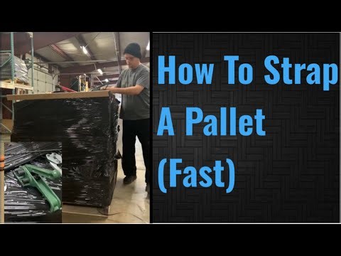 How To Strap A Pallet (Fast)