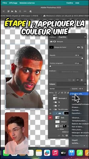 🎨 Change la couleur d’un t-shirt en 5 sec sur Photoshop !