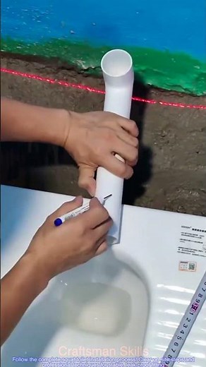 Manual Squat Toilet Installation 🛠️ | Full Process