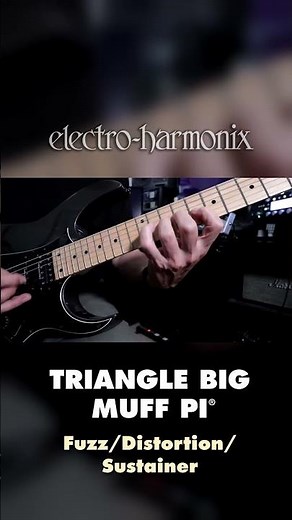 EHX Triangle Big Muff Pi Pedal Demo