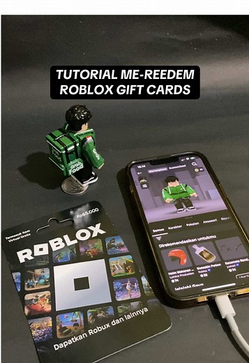 Tutorial Redeem Roblox Gift Cards