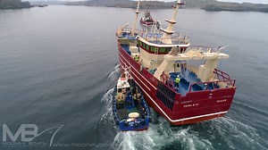 9.6K views · 75 reactions | Drone Footage of our latest build, the MFV Fiona K III arriving in Killybegs | Mooney Boats Ltd | Facebook