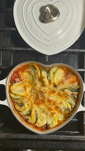 Back to Basics: Mexican Ratatouille: 1 small zucchini, 1 small yellow squash, 2 Roma tomatoes, 1 poblano pepper, ½ small white onion, 1–2 cloves garlic, 1 cup fire-roasted crushed tomatoes, 1–2 tsp chipotle in adobo, ½ cup cooked chorizo, ½ cup V&V Supremo Chihuahua cheese, olive oil, salt, black pepper. ￼#mexicanratatouille ￼#ratatouille #backtobasicsseries #heartshapedpanseries #honestandunbiasedblog @V& | Honest and Unbiased