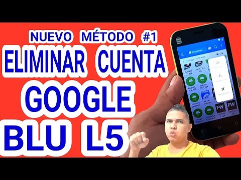 Quitar la cuenta google blu l5 a390l remove the account google blu l5 a390l 2023