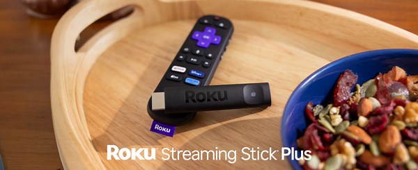 Open Box Roku Streaming Stick Plus 2025 - 4K & HDR Roku Streaming Device for TV with Voice Remote - Free & Live TV