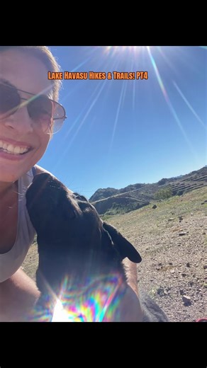 Exploring these trails on AZ State Land just outside Lake Havasu! This was such a great time with my girl Chloe, she slept hard that afternoon! Lol! Ran into like 10 jeeps & 1 F-150 doing a group excursion. They passed us going up & coming down, which a guy offered to give us a ride. Didn’t want to quit on our hike, but nice of him to ask! #hikingaz #lisasvantravels #roaddog #vanlifeusa #lakehavasu
