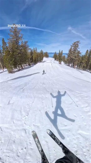 Skiing the terrain park #skiing #terrainpark #snowboarding
