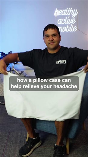 16K views · 173 reactions | This is how a pillowcase can help relieve your headache! | El Paso Manual Physical Therapy | Facebook