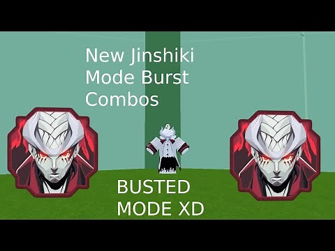 New Jinshiki God Mode Burst Combo | Shindo Life Roblox
